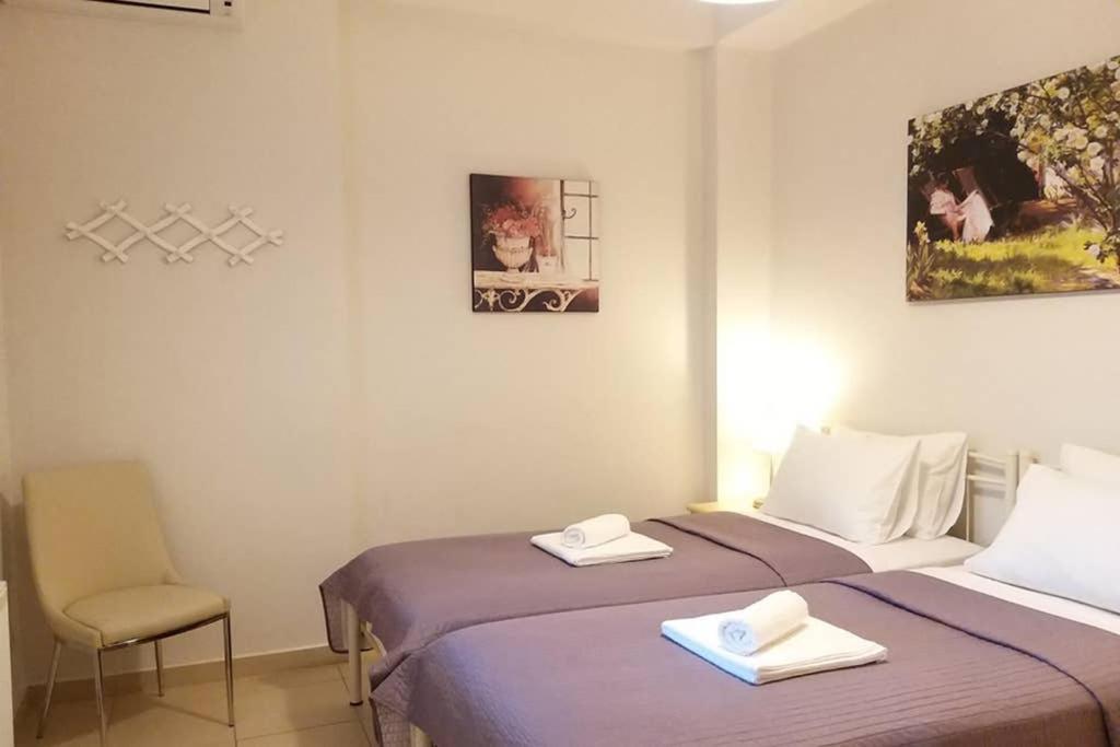 New, Modern, Bright And Independent Apartment 83 M2, With Garden, 5Min To The Beach And The City Center Kalamata Exterior foto
